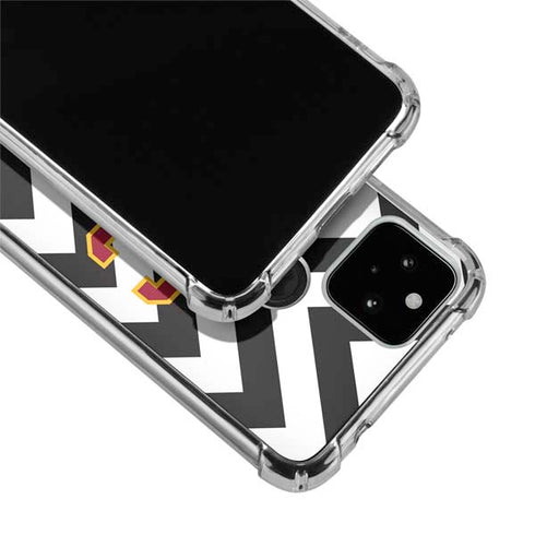 University of Southern California USC Chevron Google Pixel 5 Clear Case
